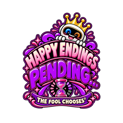 Happy endings pending — illustrative coaster preview