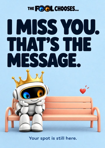 I MISS YOU. THAT’S THE MESSAGE. — TFC-19