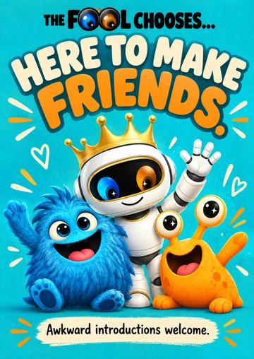 HERE TO MAKE FRIENDS. — TFC-22